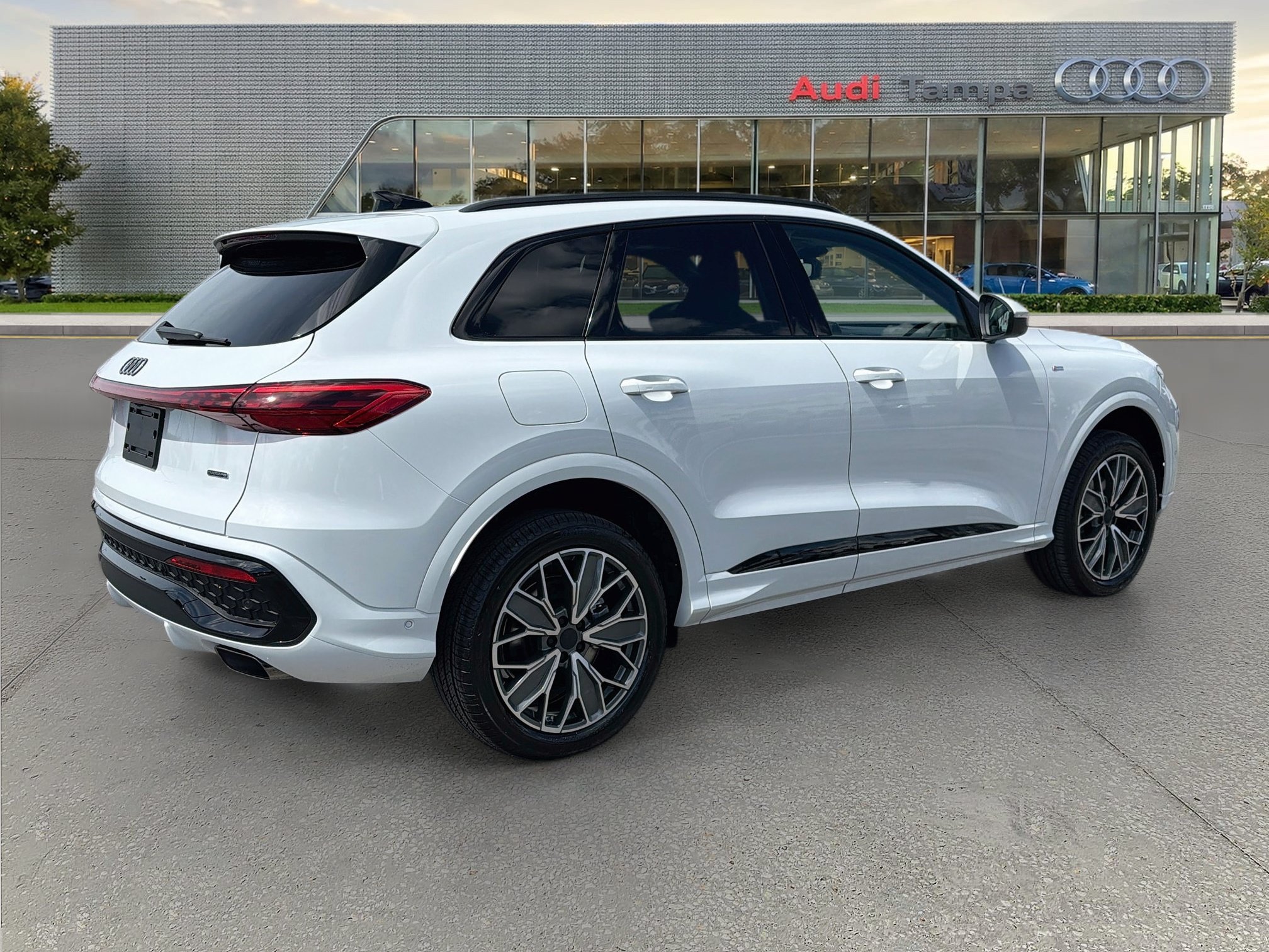New 2026 Glacier White Metallic Audi Premium Plus image 3