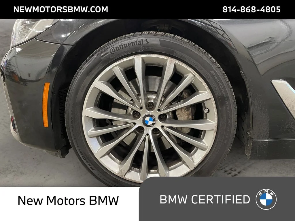 Used 2023 Black Sapphire Metallic BMW 530i xDrive image 14