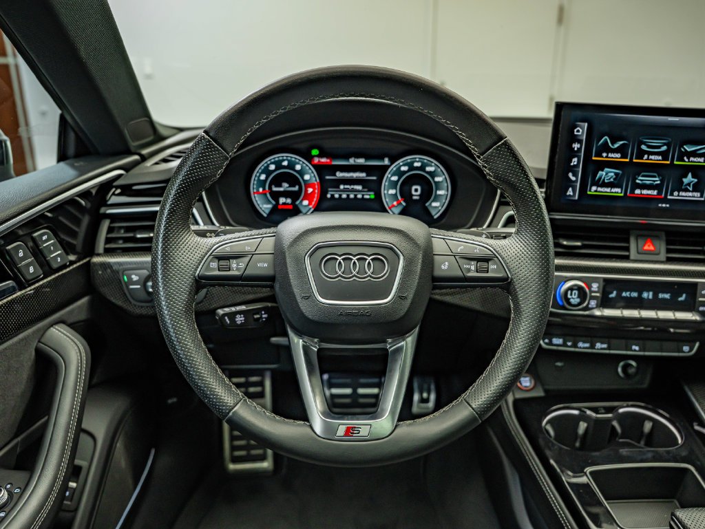 Used 2023 Java Green Metallic Audi Premium Plus image 28