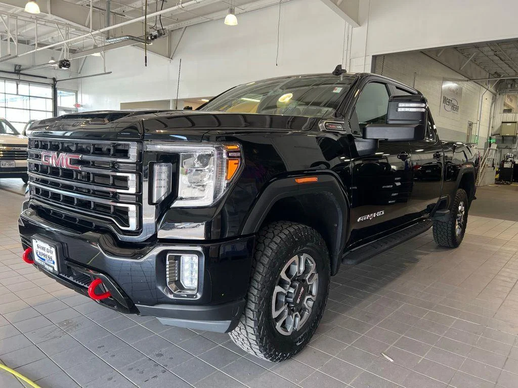 Used 2022 Ebony Twilight Metallic GMC AT4 image 4