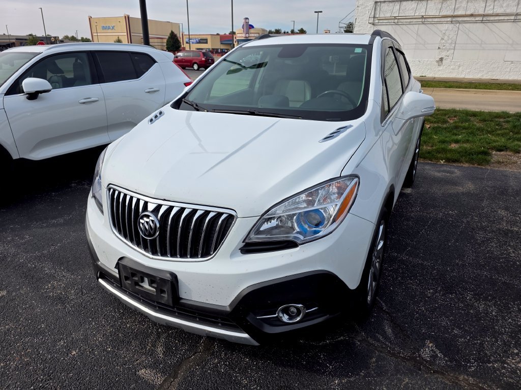 Used 2016 Summit White Buick Leather image 2