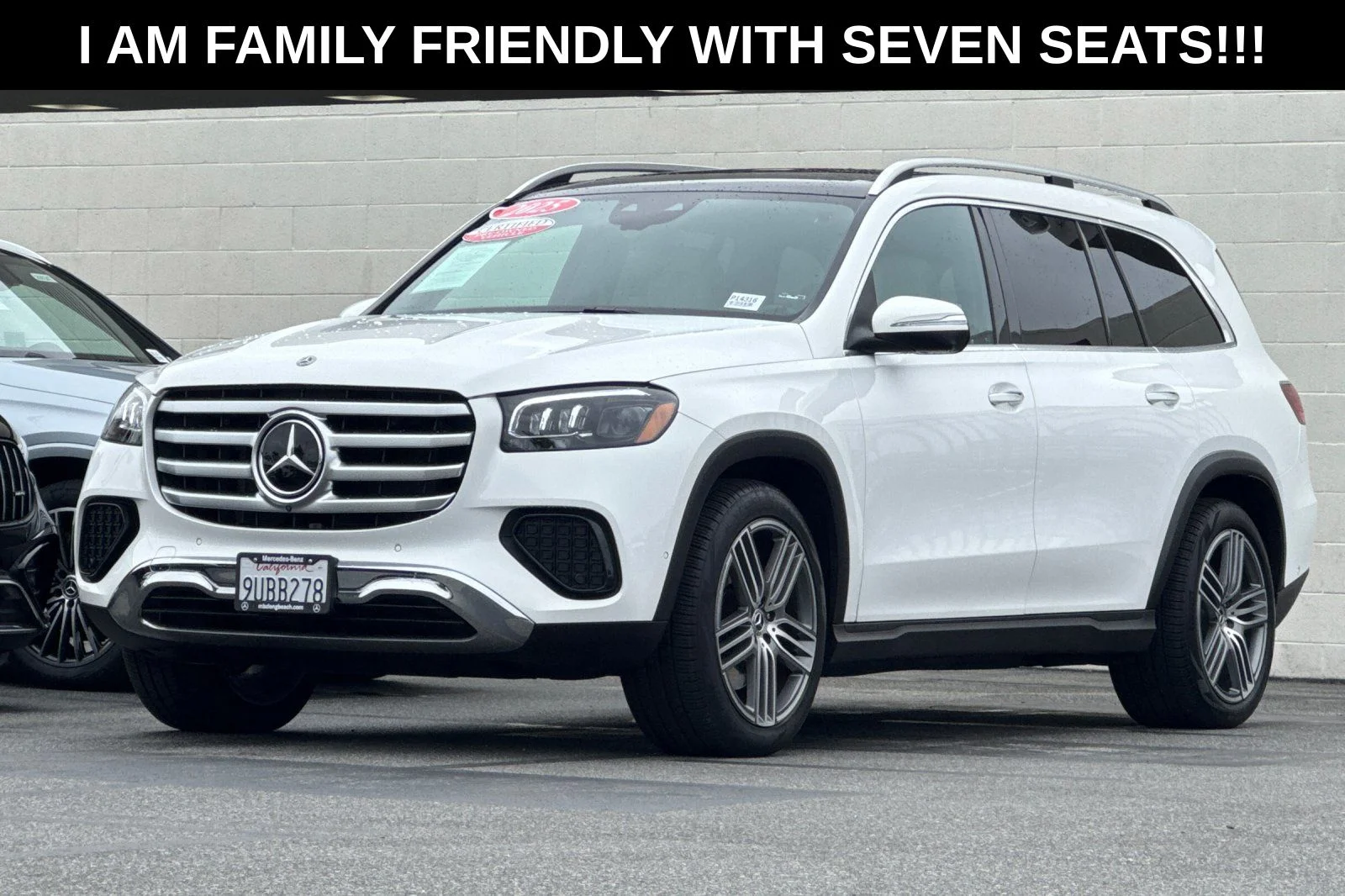 Certified Used 2025 White Mercedes-Benz GLS 450 image 8