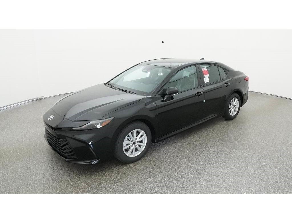 New 2026 Midnight Black Metallic Toyota LE image 1