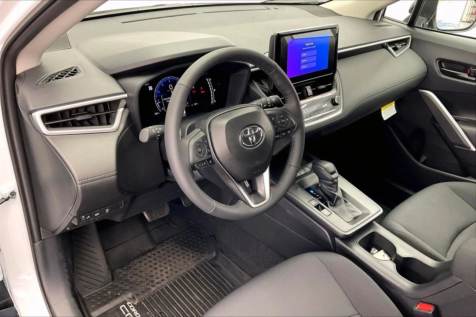 New 2026 Wind Chill Pearl Toyota LE AWD image 4