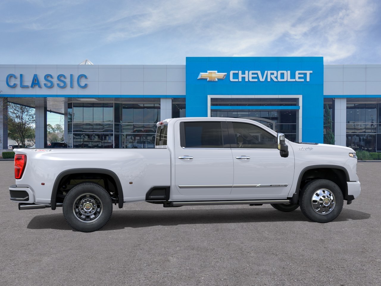 2026 Chevrolet Silverado 3500 HD High Country DRW White at Classic Elite Chevrolet Hwy 6