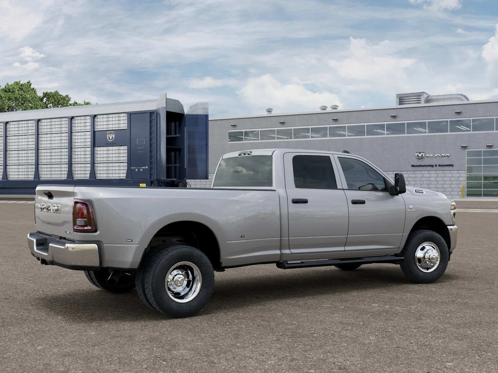 New 2027 Silver-Zynith Exterior Paint RAM Tradesman image 2