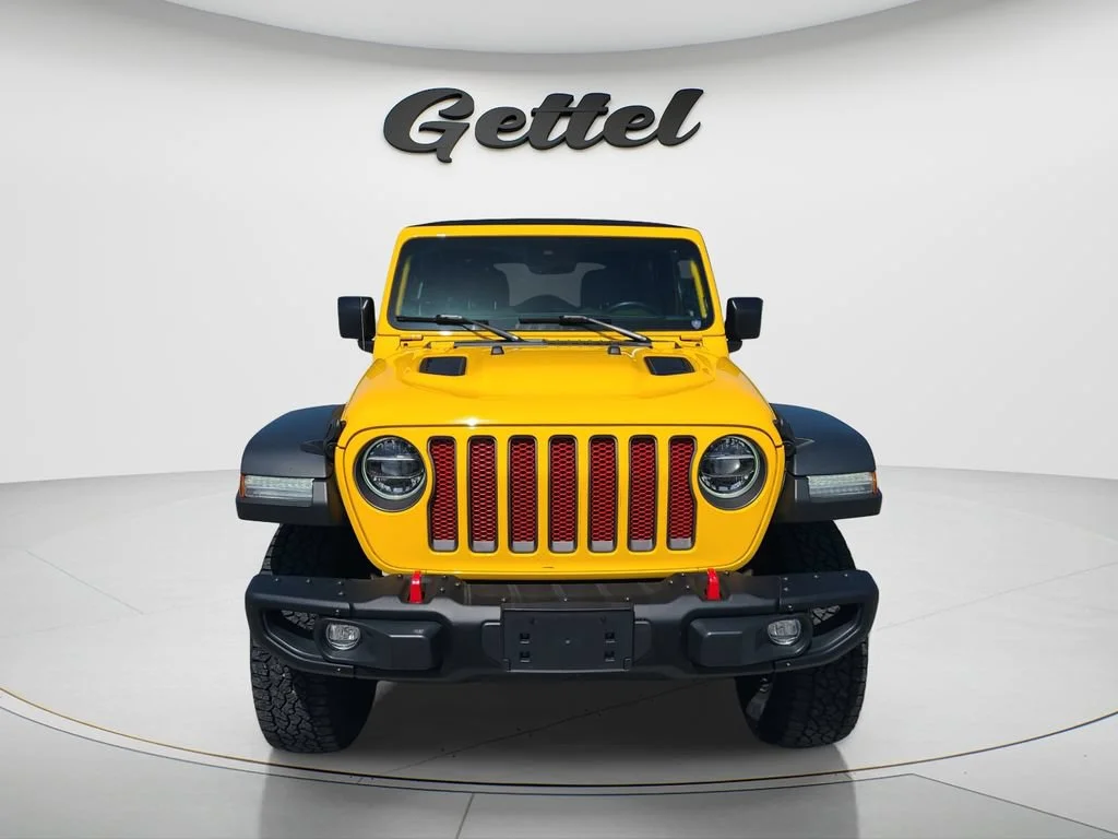Used 2021 Yellow Jeep Rubicon 4x4 image 2
