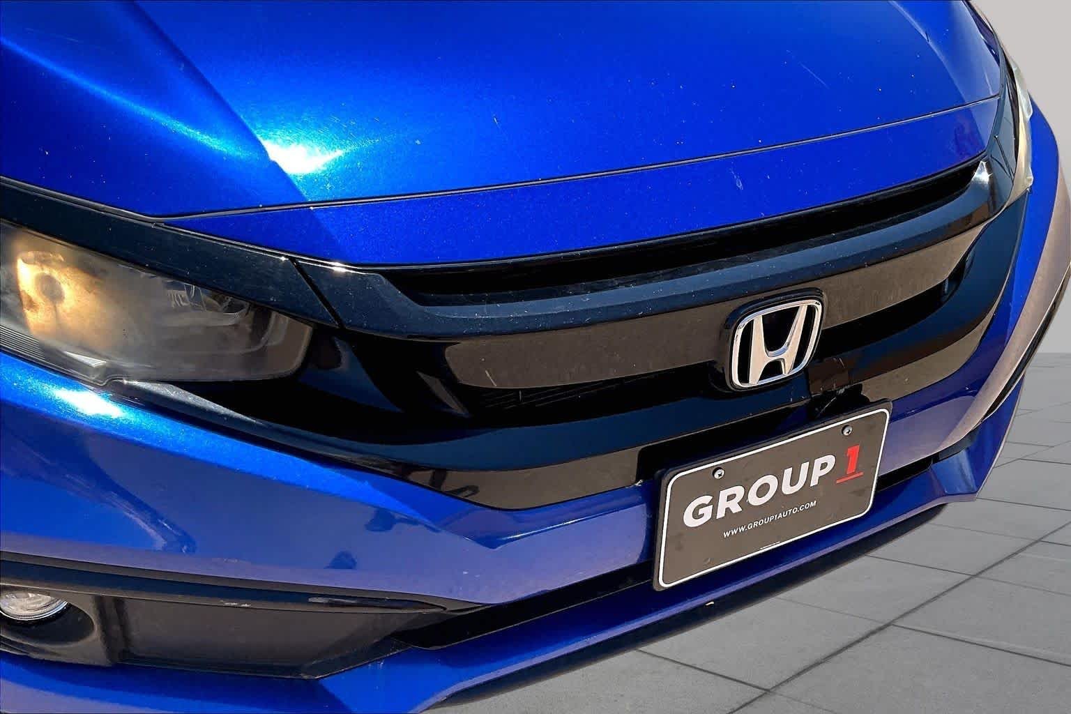 Used 2020 Aegean Blue Metallic Honda Sport image 29