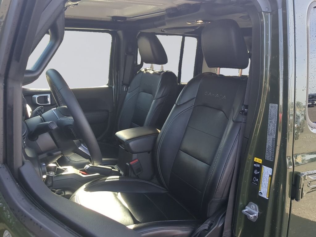 Used 2023 Sarge Green Clearcoat Jeep Sahara 4xe image 12