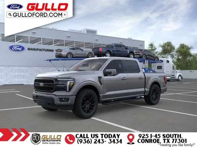 New 2026 Carbonized Gray Metallic Ford Lariat image 1
