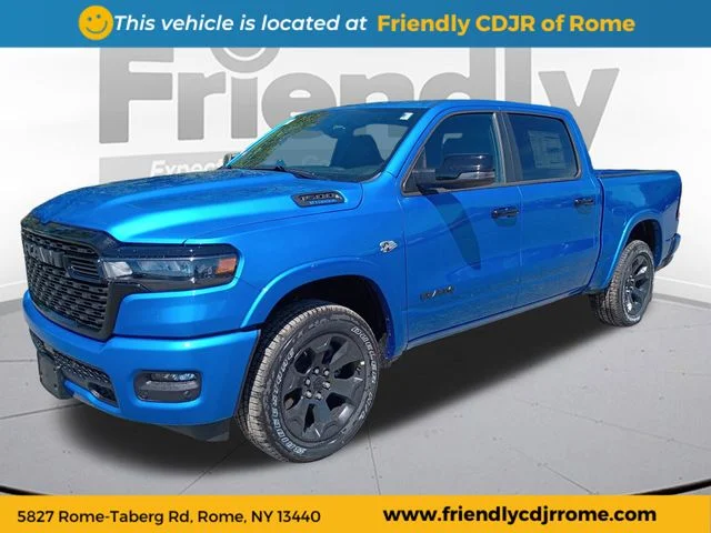 New 2026 Hydro Blue Pearl-Coat Exterior Paint RAM Big Horn/Lone Star image 1