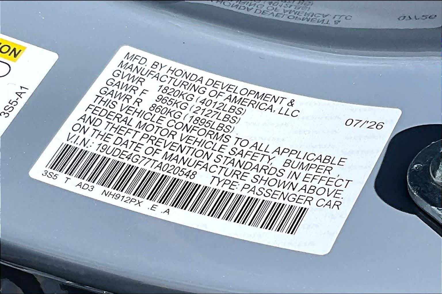 New 2026 Urban Gray Pearl Acura w/A-Spec Technology Package image 21