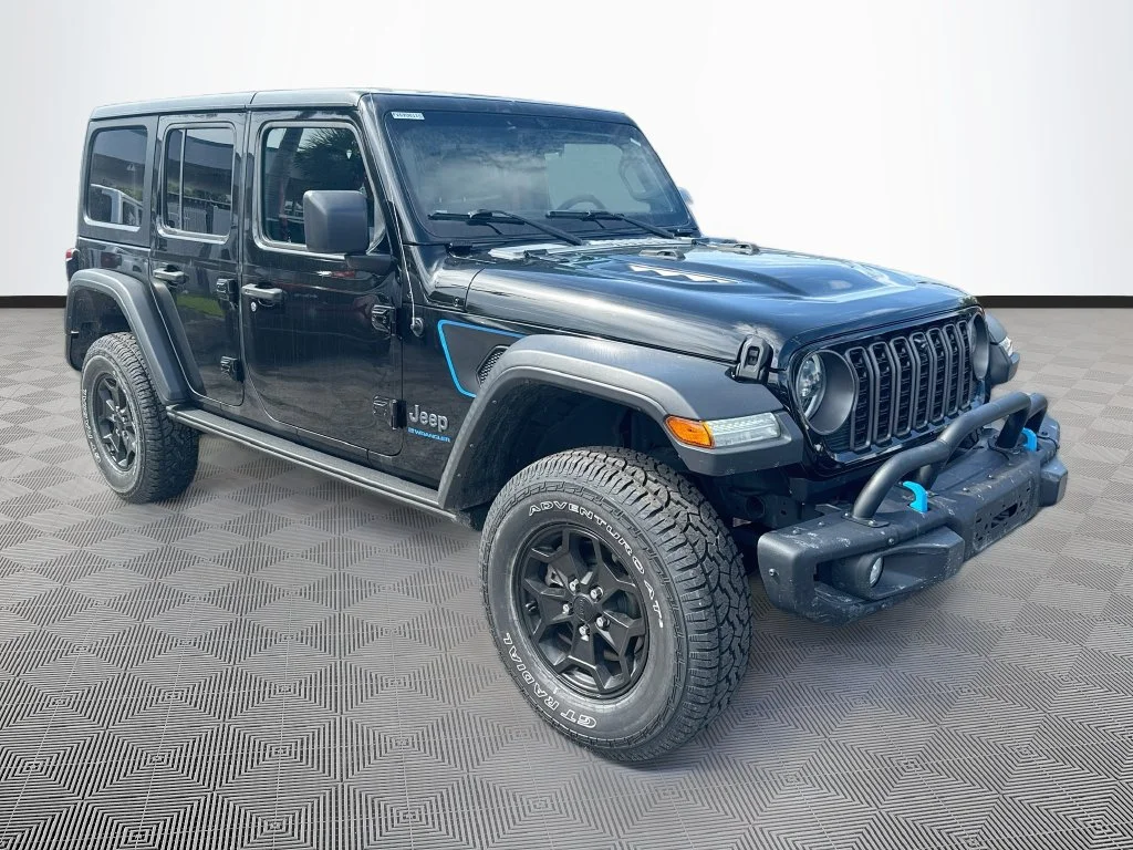 Used 2023 Black Jeep Rubicon 20th Anniversary Edition 4xe image 4