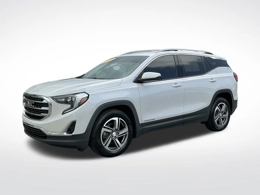 Used 2021 White GMC SLT image 1