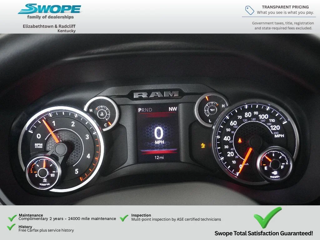 New 2026 Bright White Clearcoat RAM Tradesman image 13