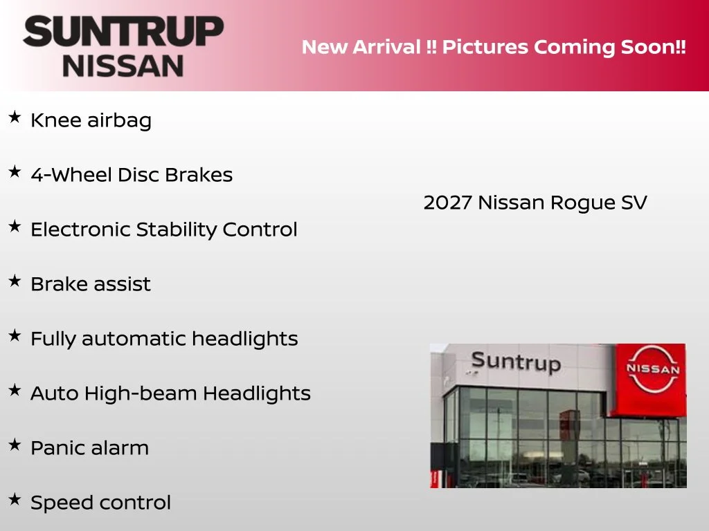 New 2027 Black Nissan SV image 5