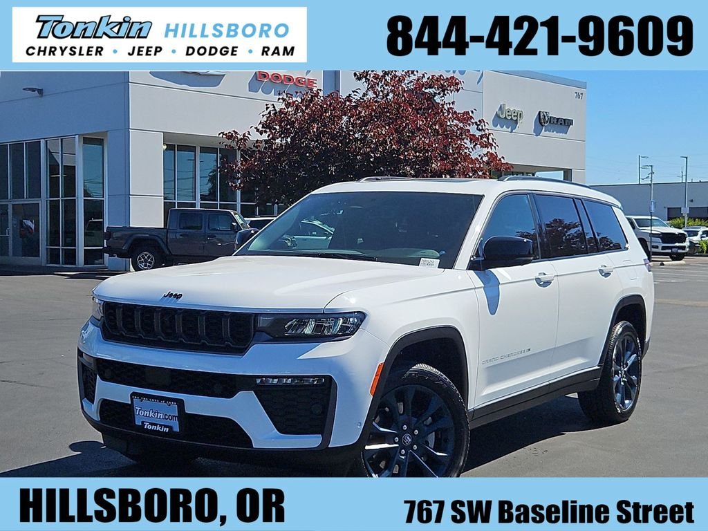 New 2026 Bright White Clear-Coat Exterior Paint Jeep Limited image 1
