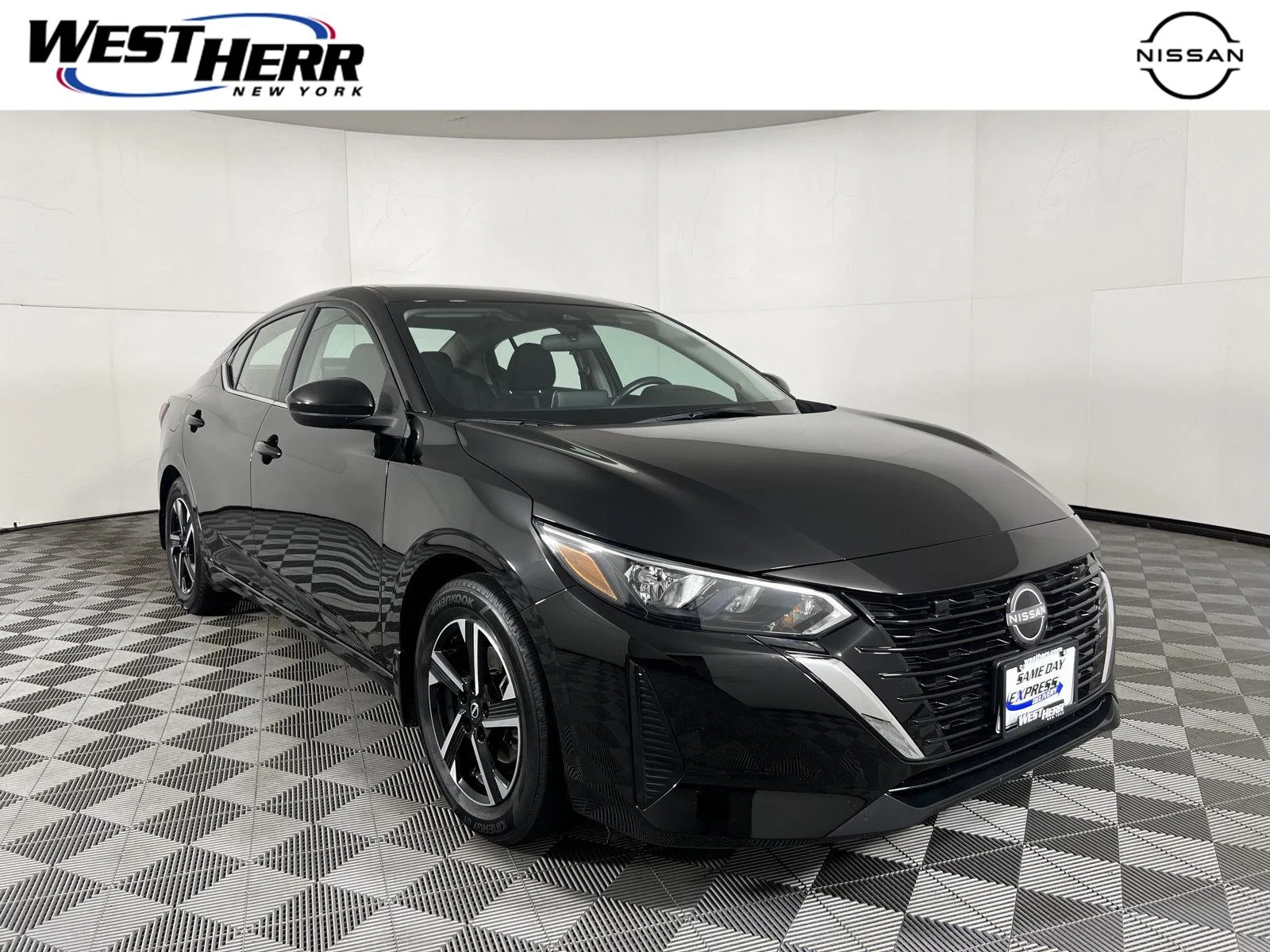 Used 2024 Super Black Nissan SV image 1