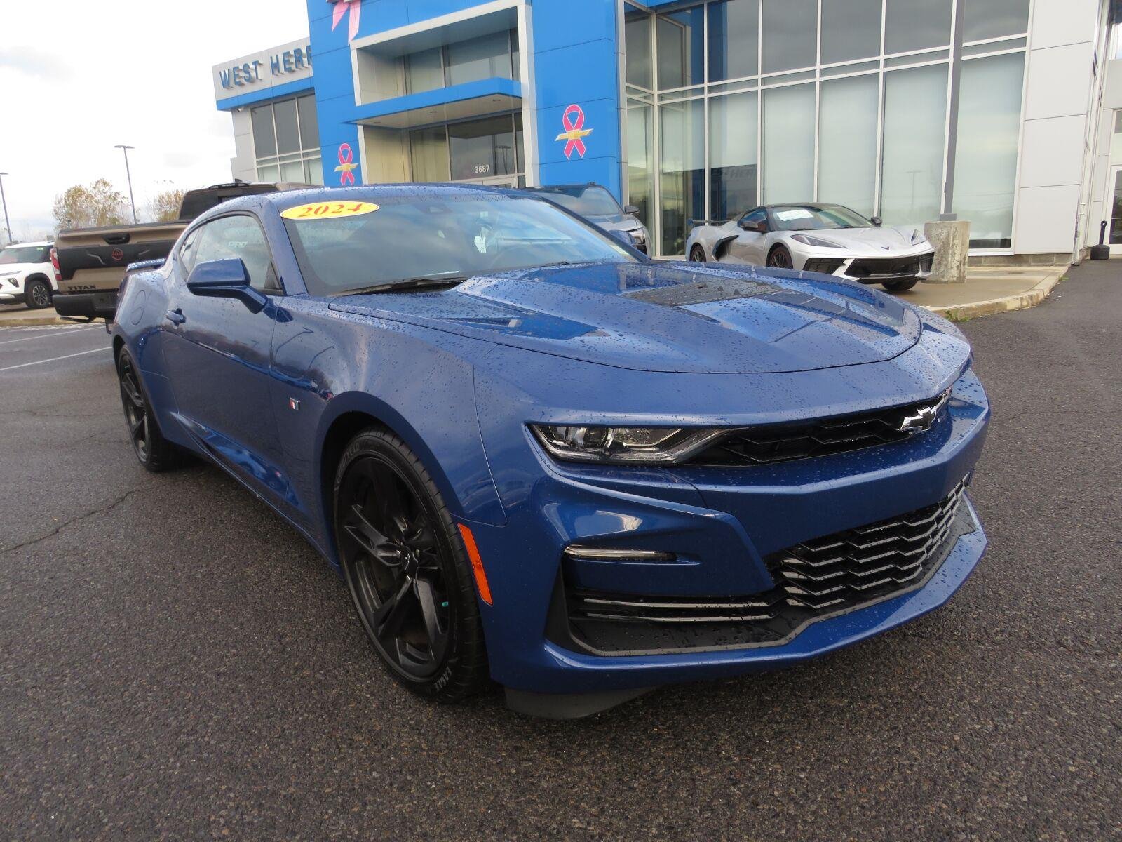 Used 2024 Riverside Blue Metallic Chevrolet 2SS image 2