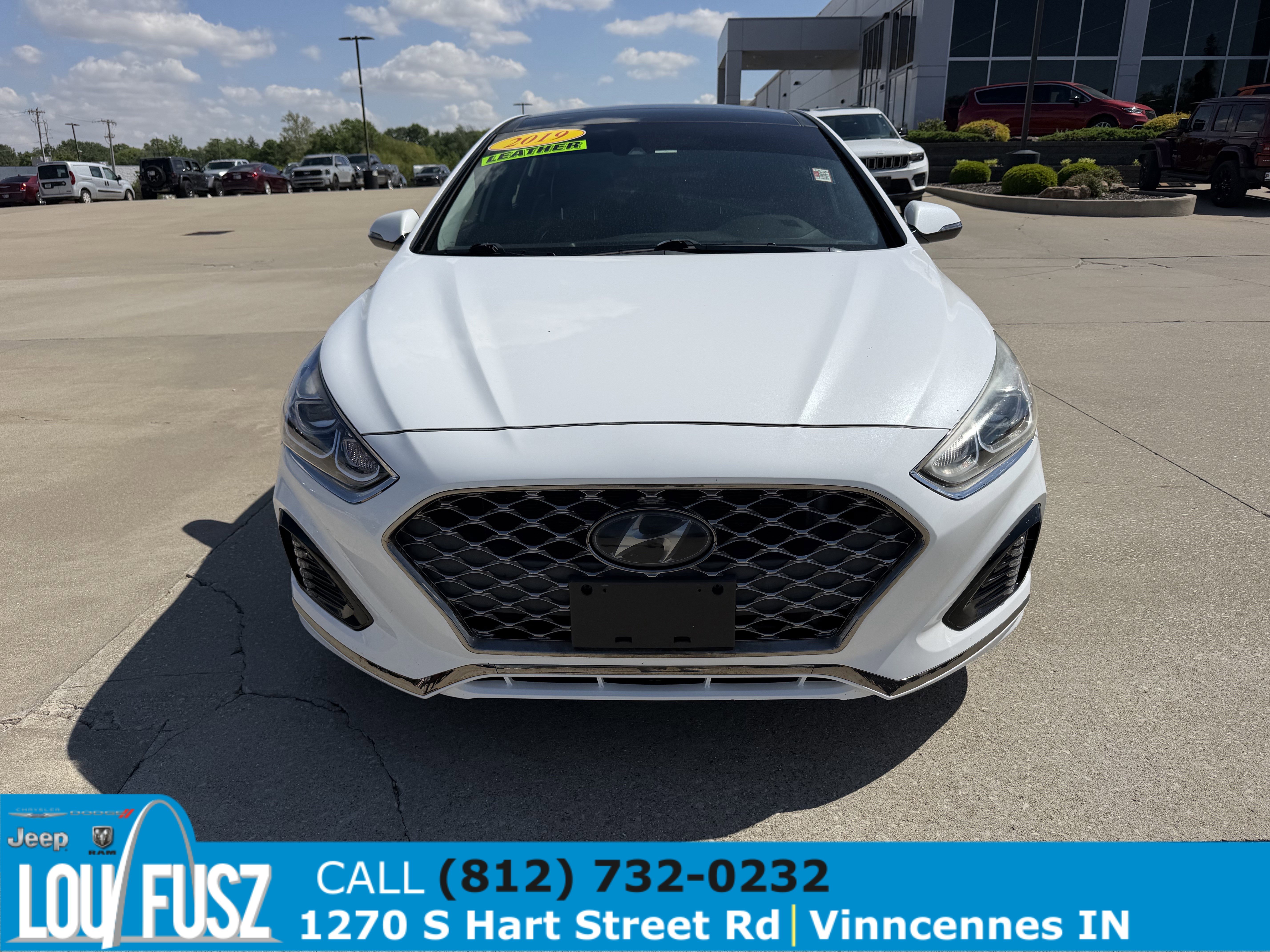 Used 2019 Hyundai Sonata Limited with VIN 5NPE34AF4KH806453 for sale in Vincennes, IN