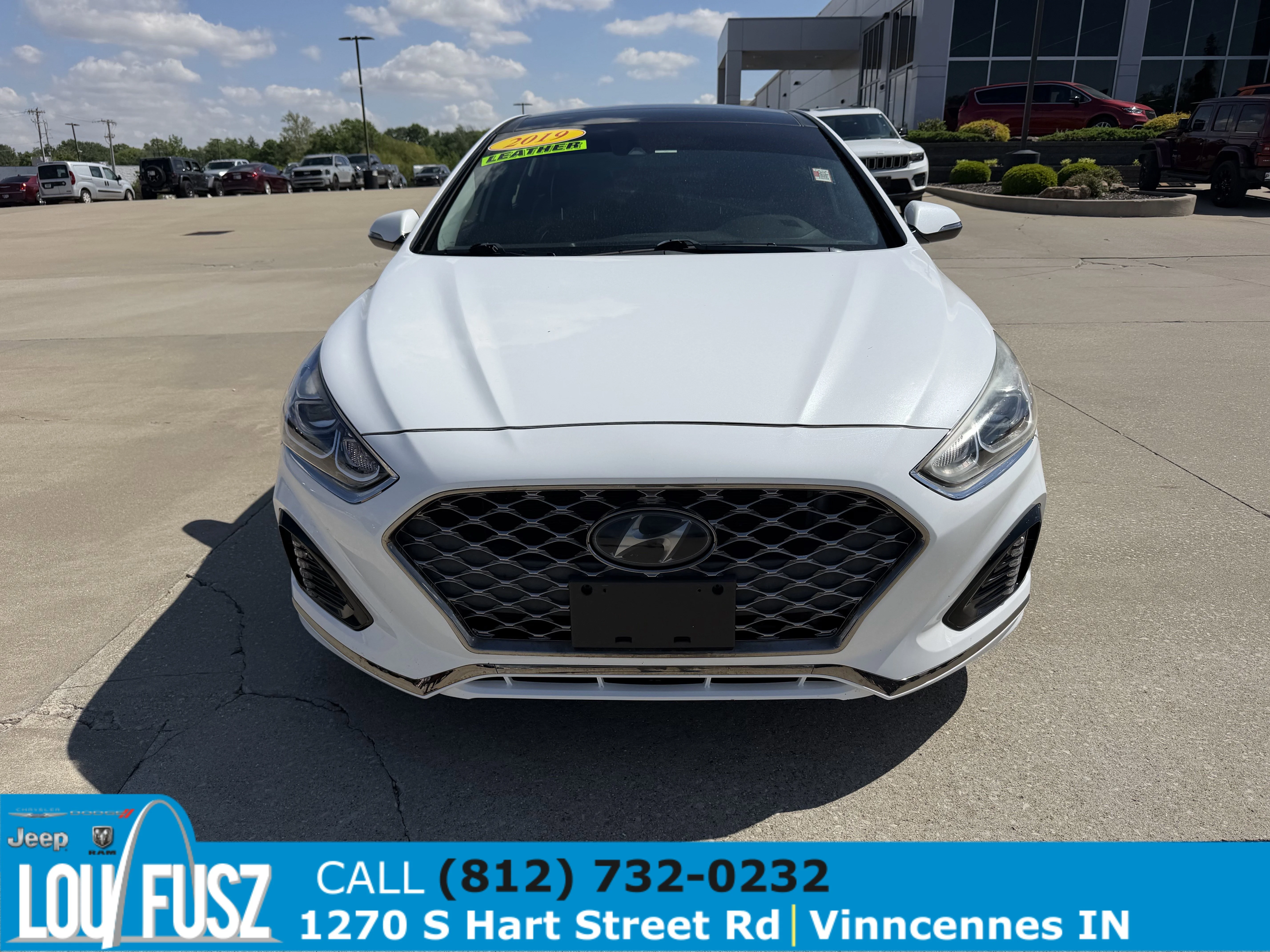Used 2019 Hyundai Sonata Limited with VIN 5NPE34AF4KH806453 for sale in Vincennes, IN