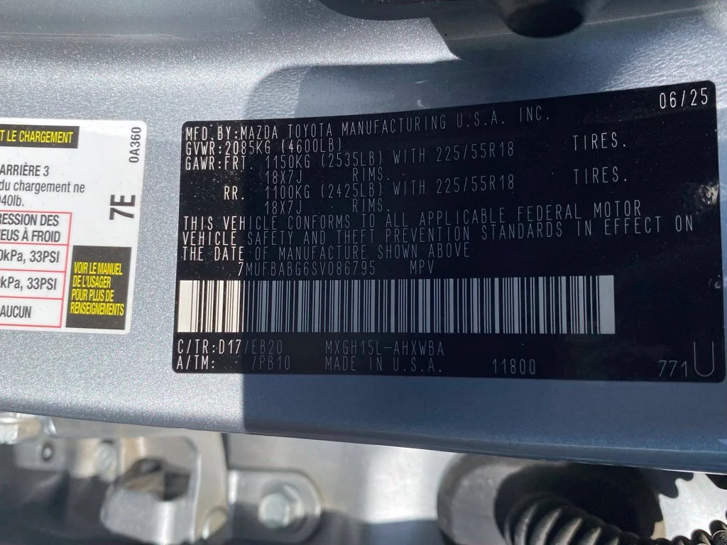 Used 2025 Silver Toyota Hybrid XSE image 21