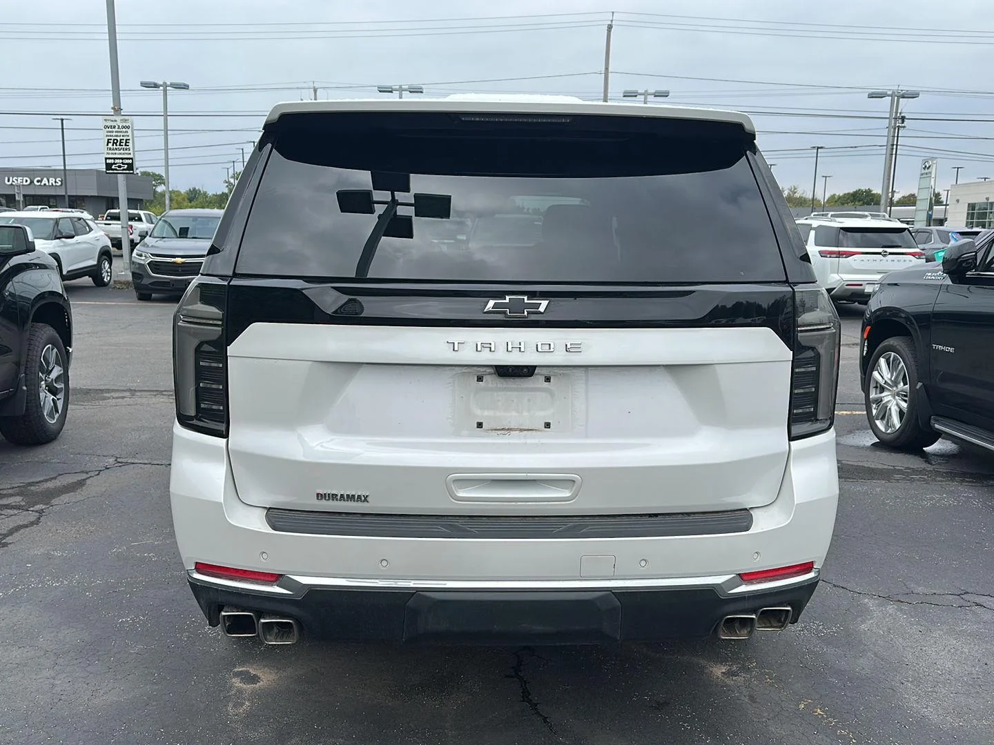 Used 2025 Iridescent Pearl Tricoat Chevrolet High Country image 3