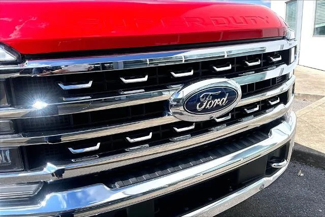 Used 2024 Race Red Ford Lariat image 49