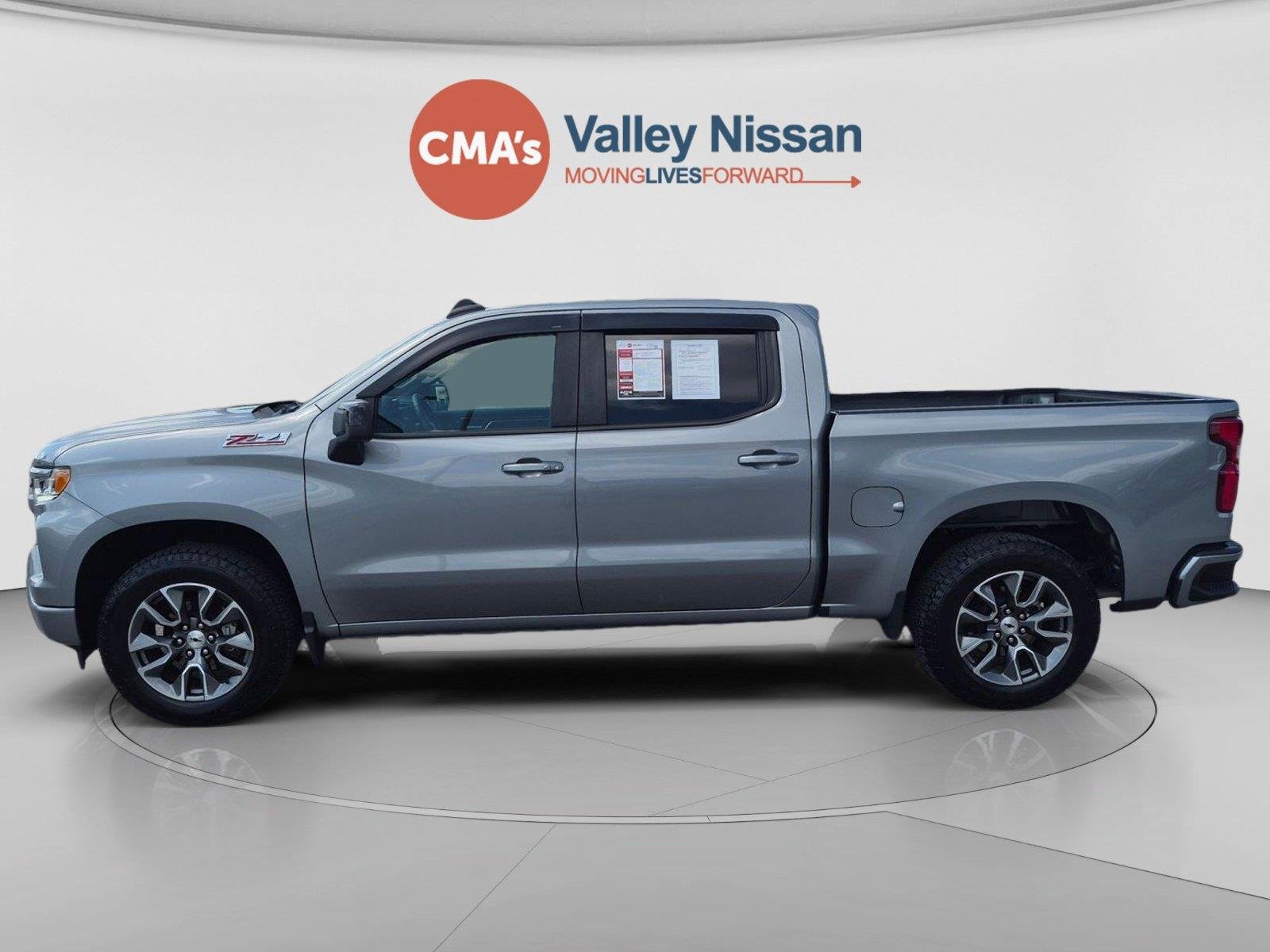 Used 2024 Sterling Gray Metallic Chevrolet RST image 2