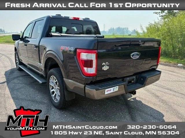 Used 2021 Blue Ford King Ranch image 6