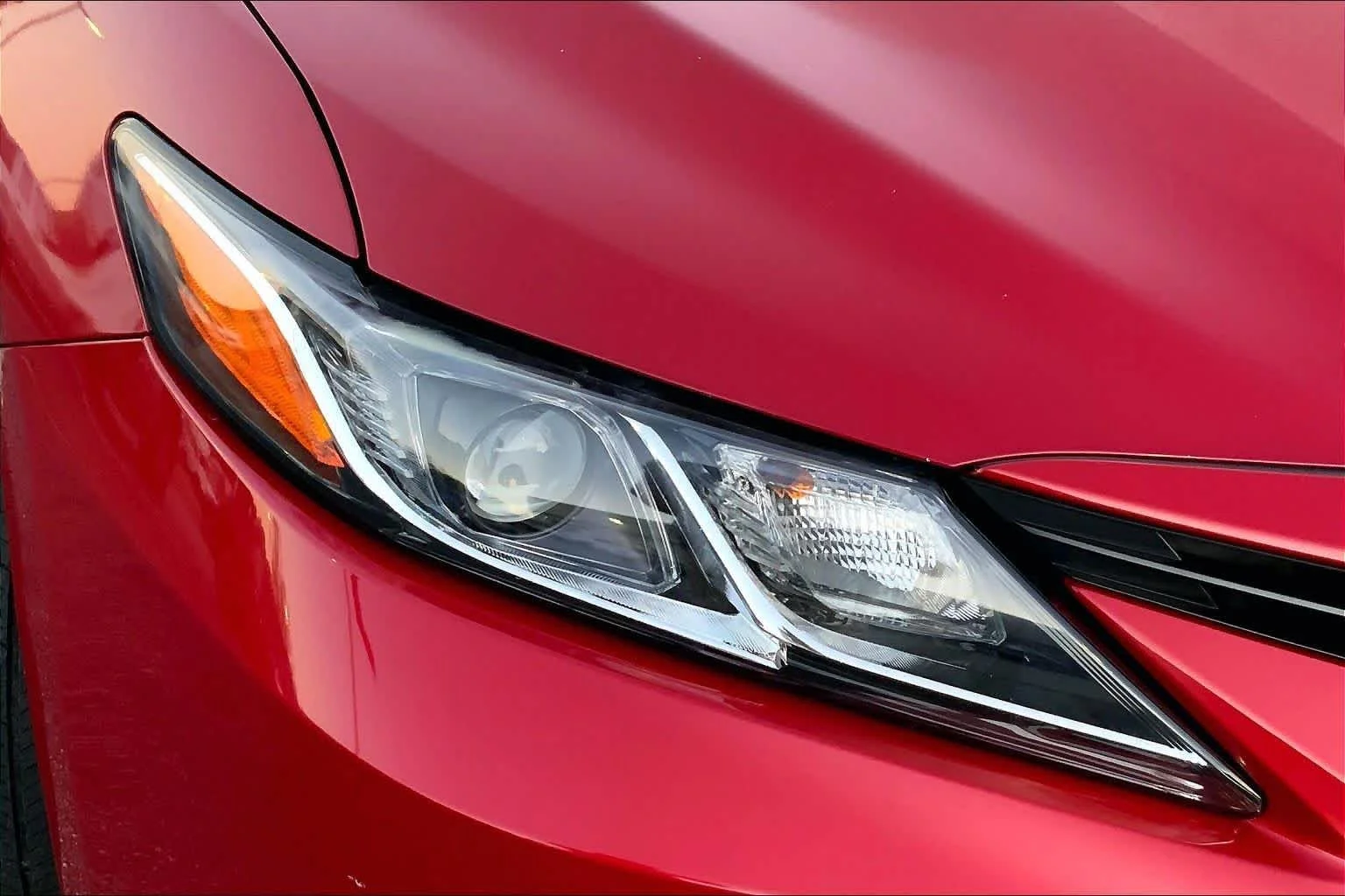 Used 2023 Supersonic Red Toyota LE image 24