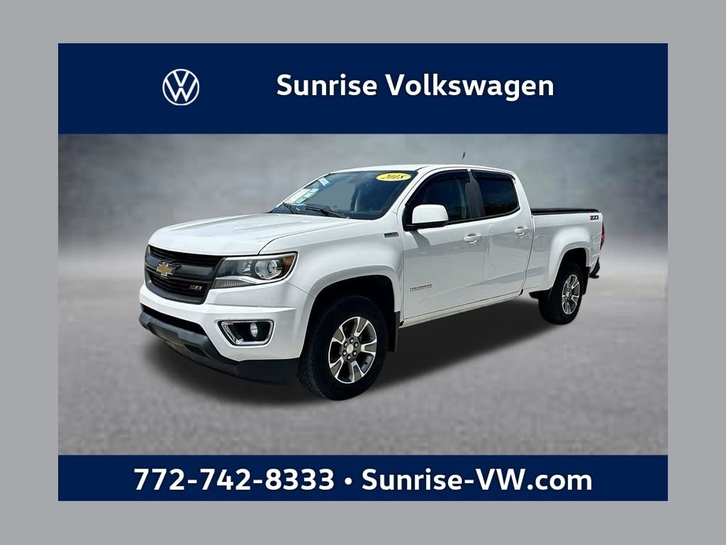 Used 2018 White Chevrolet Z71 image 1