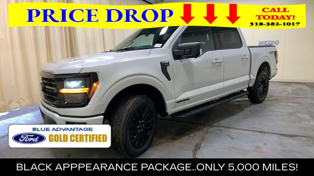 Certified Used 2025 White Metallic Ford XLT image 46