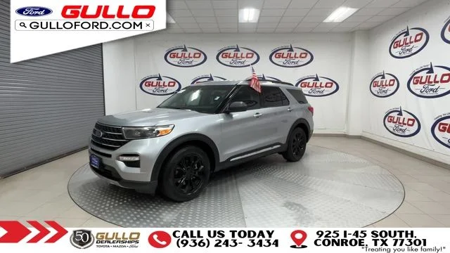 Certified Used 2021 Iconic Silver Metallic Ford XLT image 4
