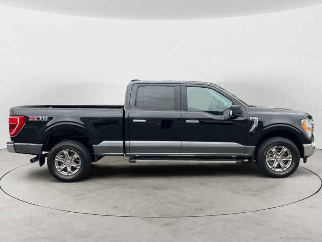 Used 2021 Black Metallic Ford XLT image 4