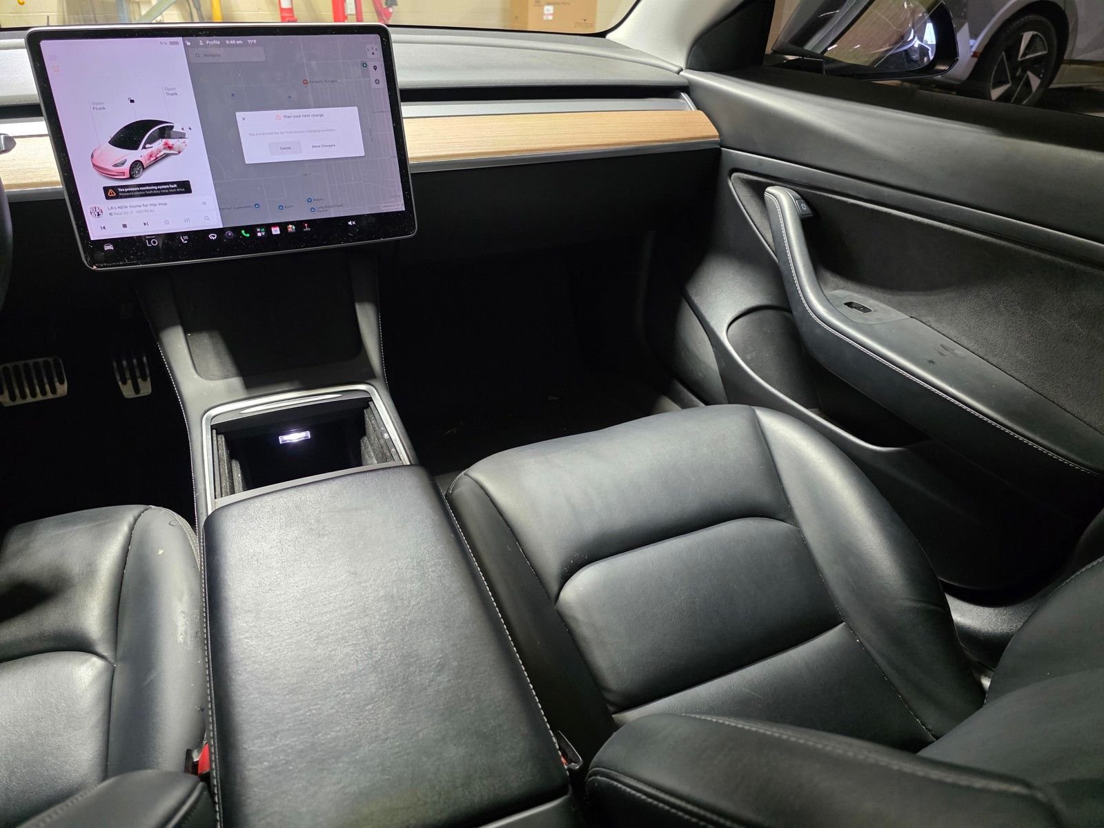 Used 2021 Solid Black Tesla Standard Range Plus image 13