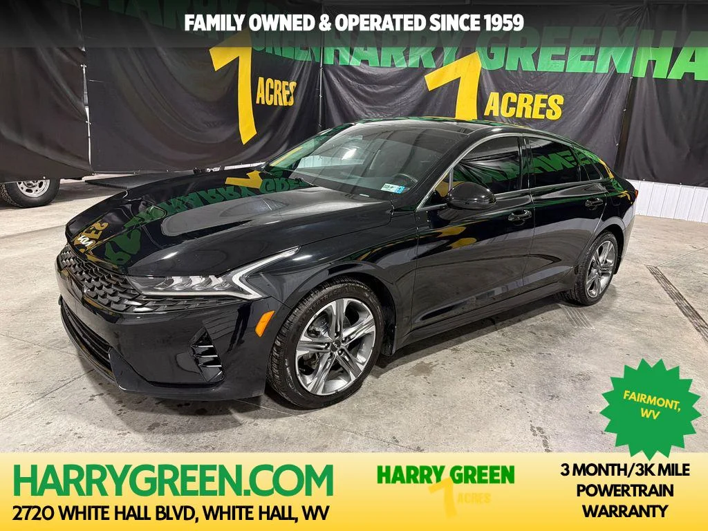Used 2023 Ebony Black Kia EX image 1