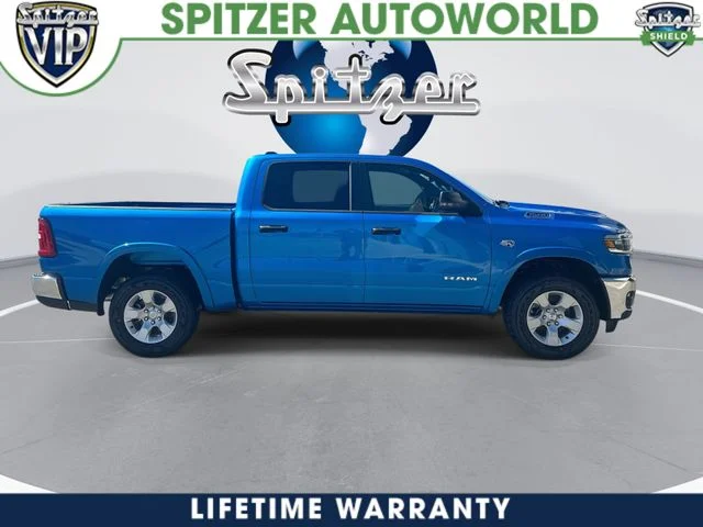 New 2026 Hydro Blue Pearl-Coat Exterior Paint RAM Big Horn/Lone Star image 10