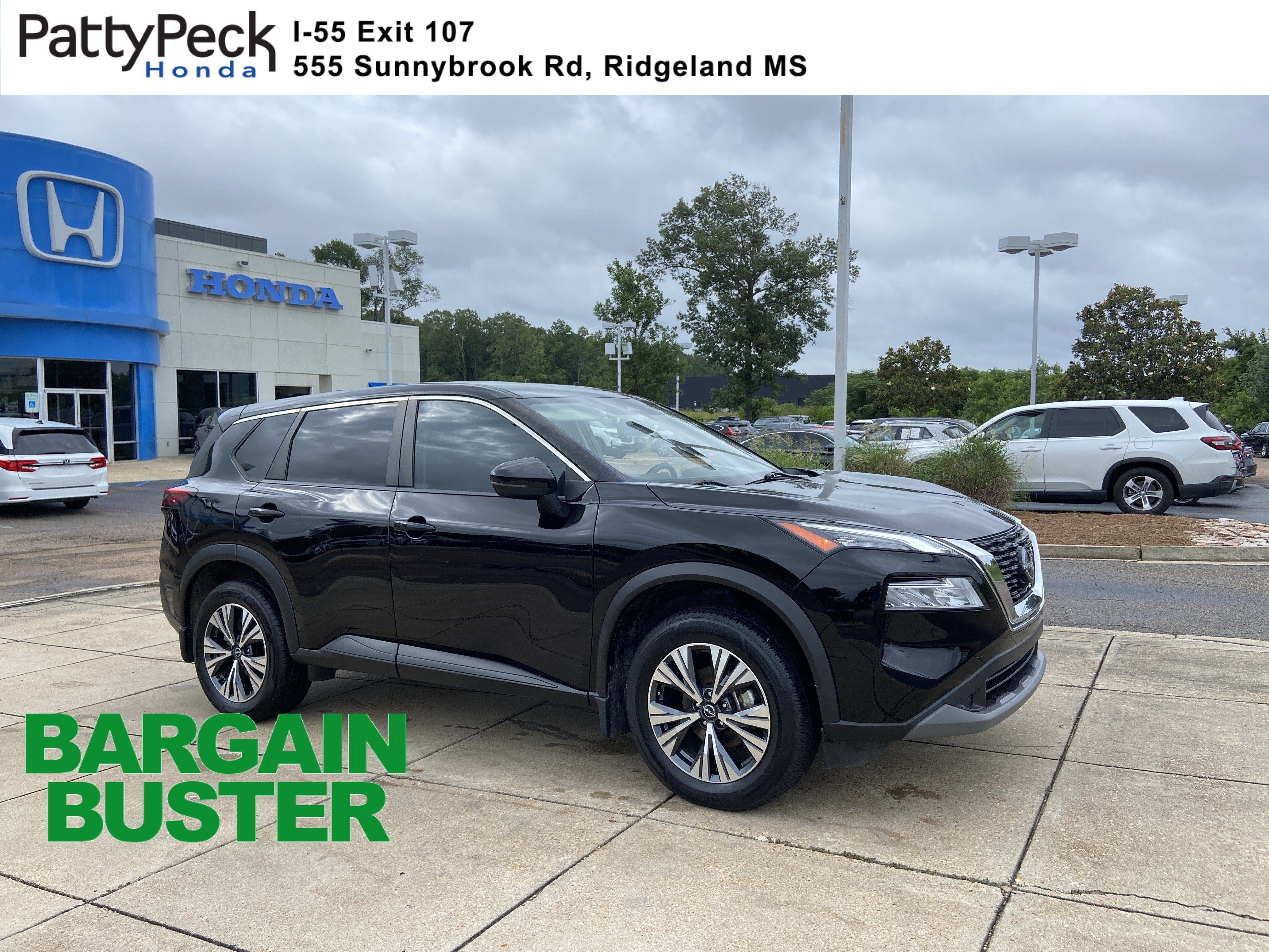 Used 2023 Super Black Nissan SV image 1
