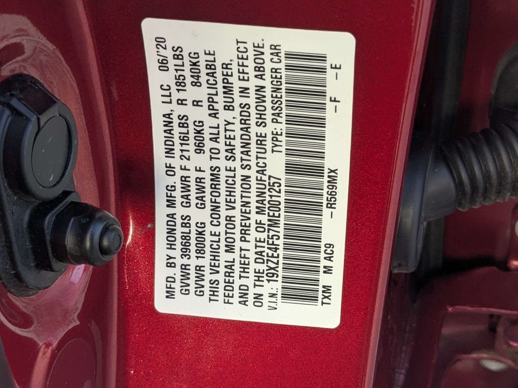 Used 2021 Red Honda EX image 23