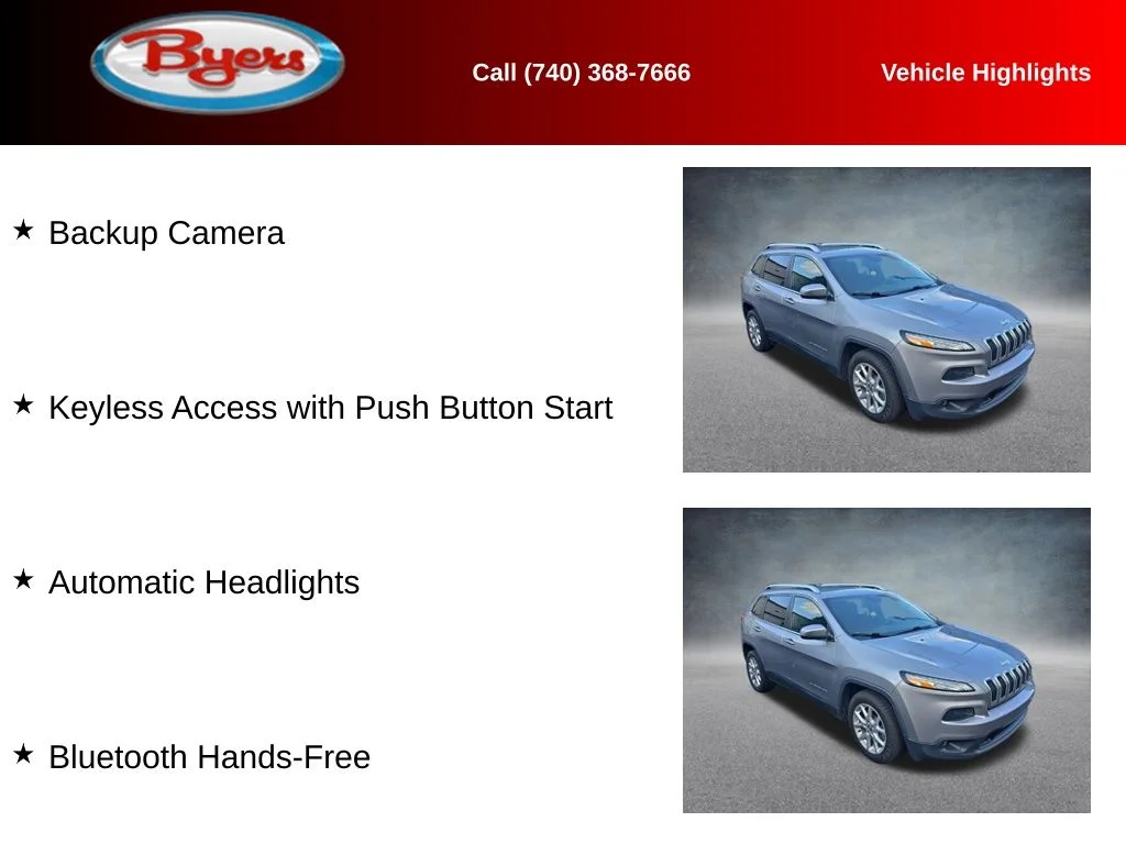 Used 2017 Silver Jeep Latitude image 10