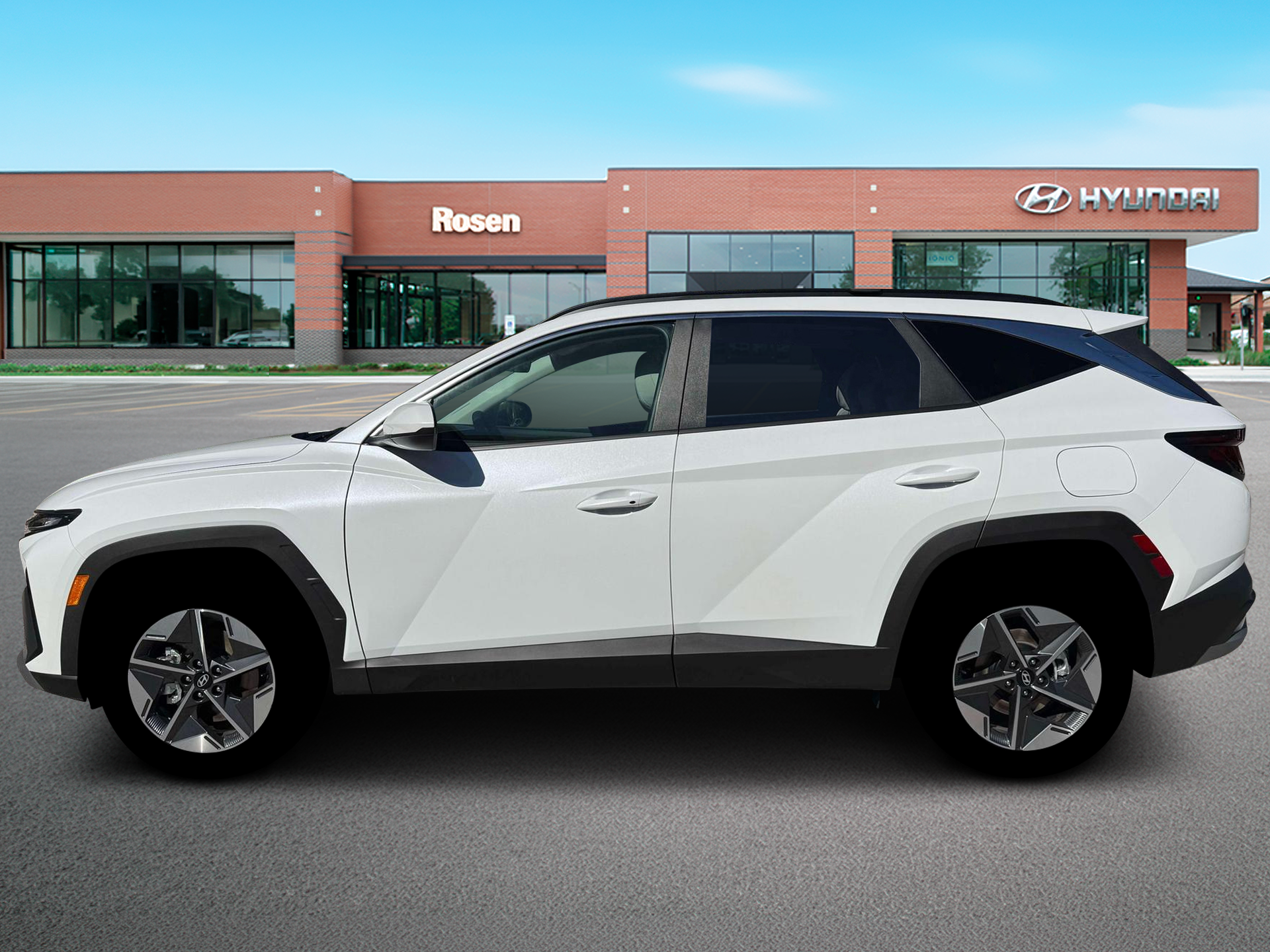 New 2026 White Hyundai SEL AWD image 3