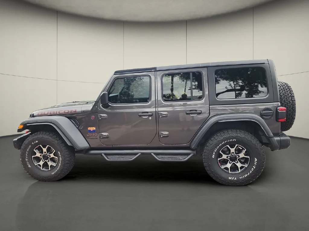 Used 2021 Gray Jeep Unlimited Rubicon image 4