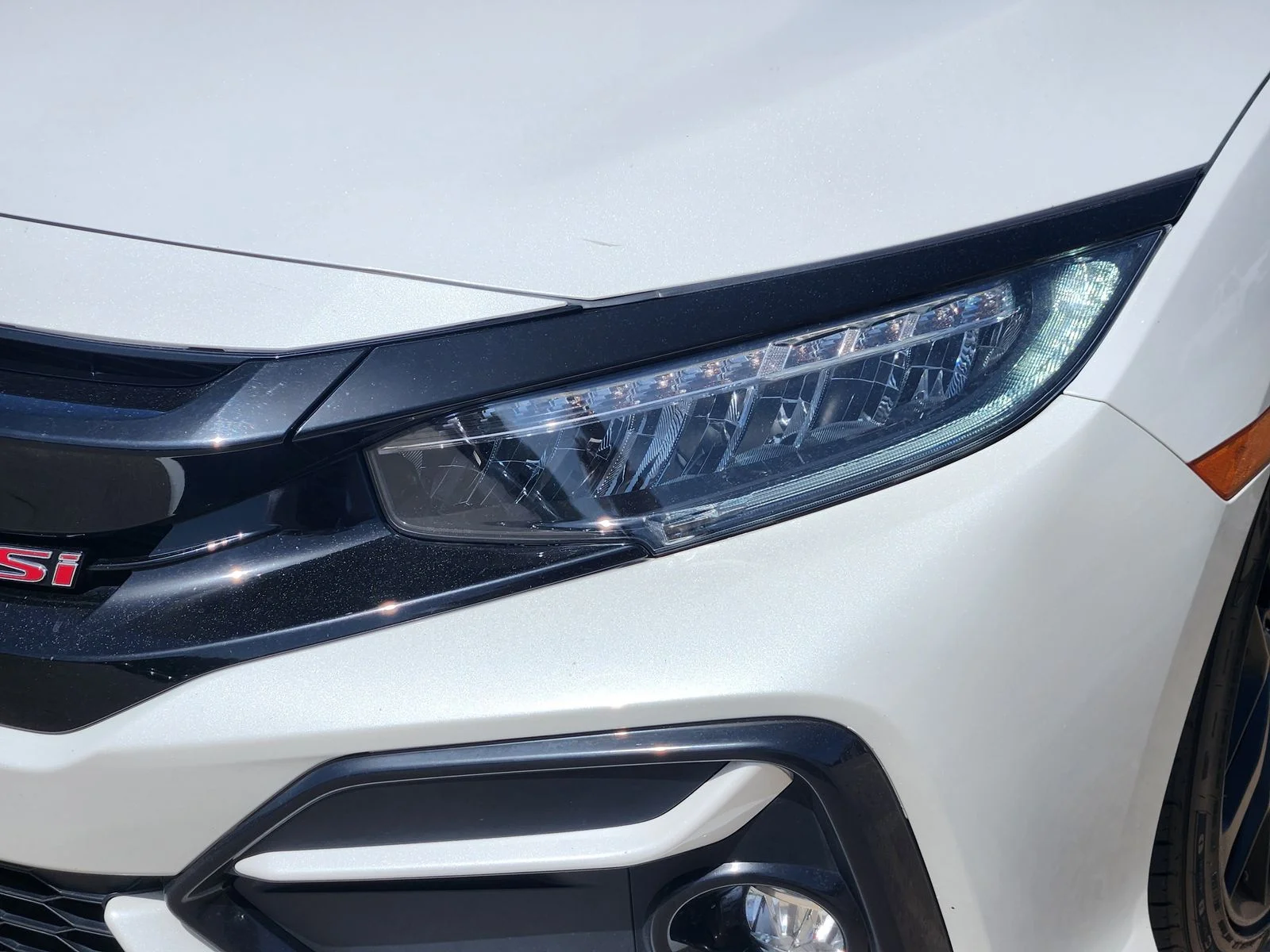 Used 2020 White Honda Si image 7
