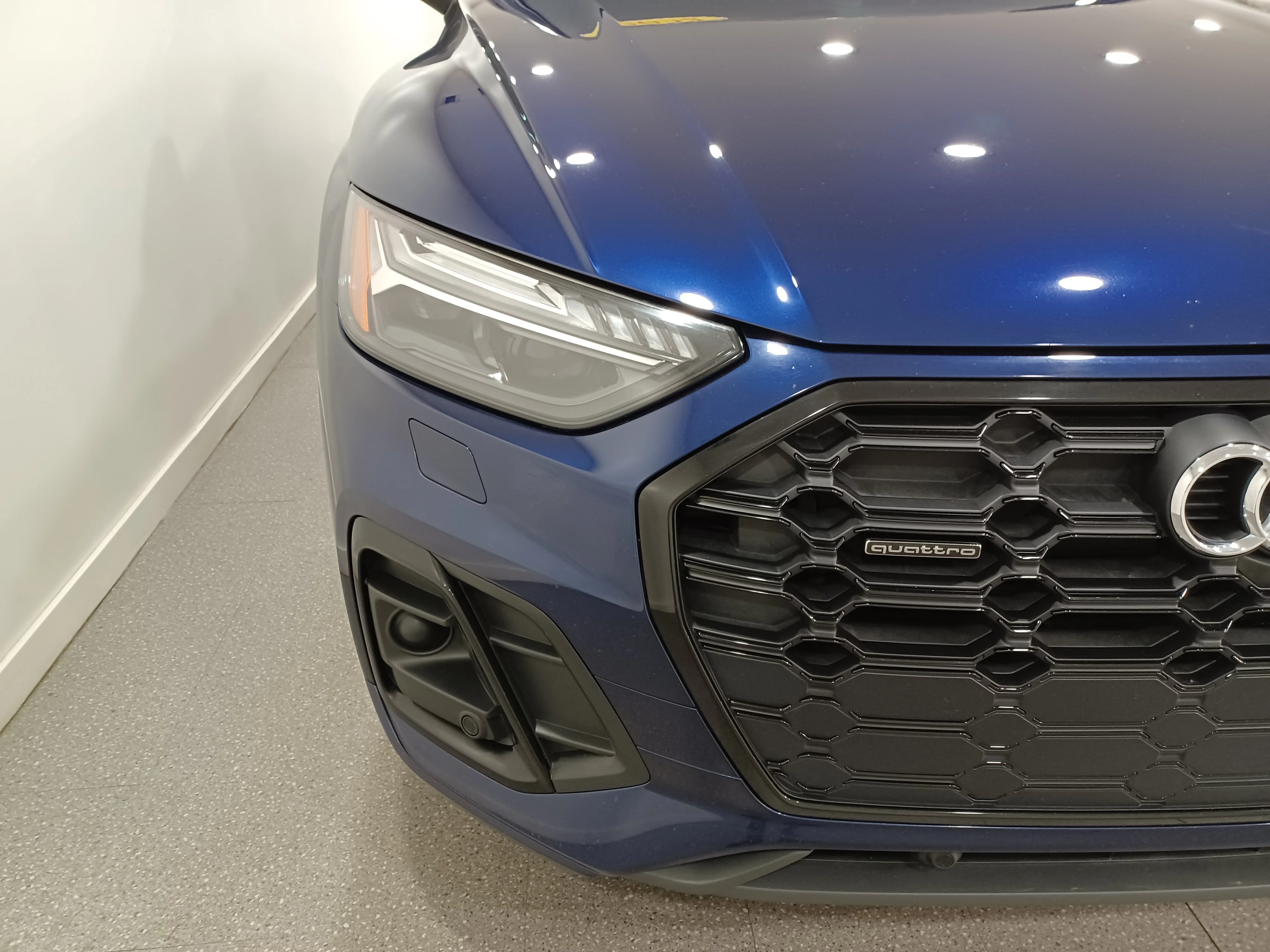 Certified Used 2022 Navarra Blue Metallic Audi Technik 45 TFSI Quattro*Adaptive Cruise | Nav | 360 Cam | Cooled Leather | Pano Roof | Htd Wheel image 4