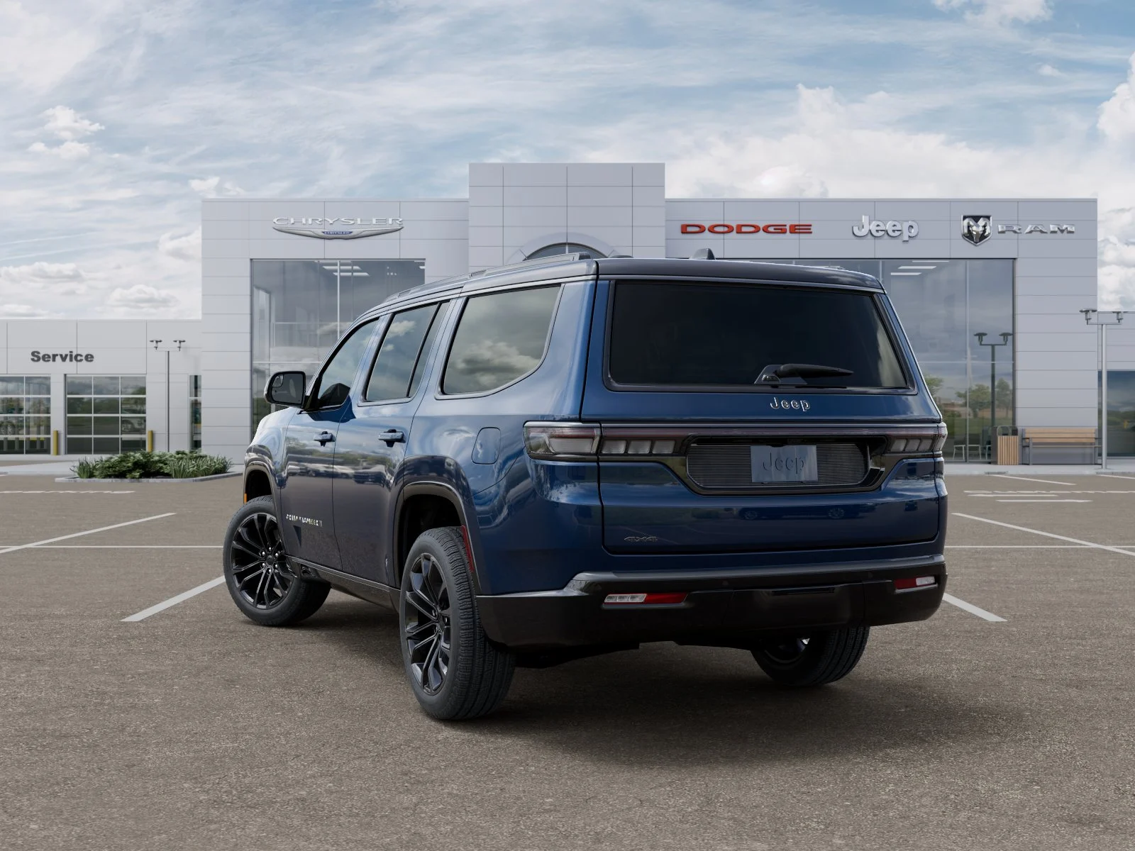 New 2026 Fathom Blue Pearlcoat Jeep Summit Obsidian image 30