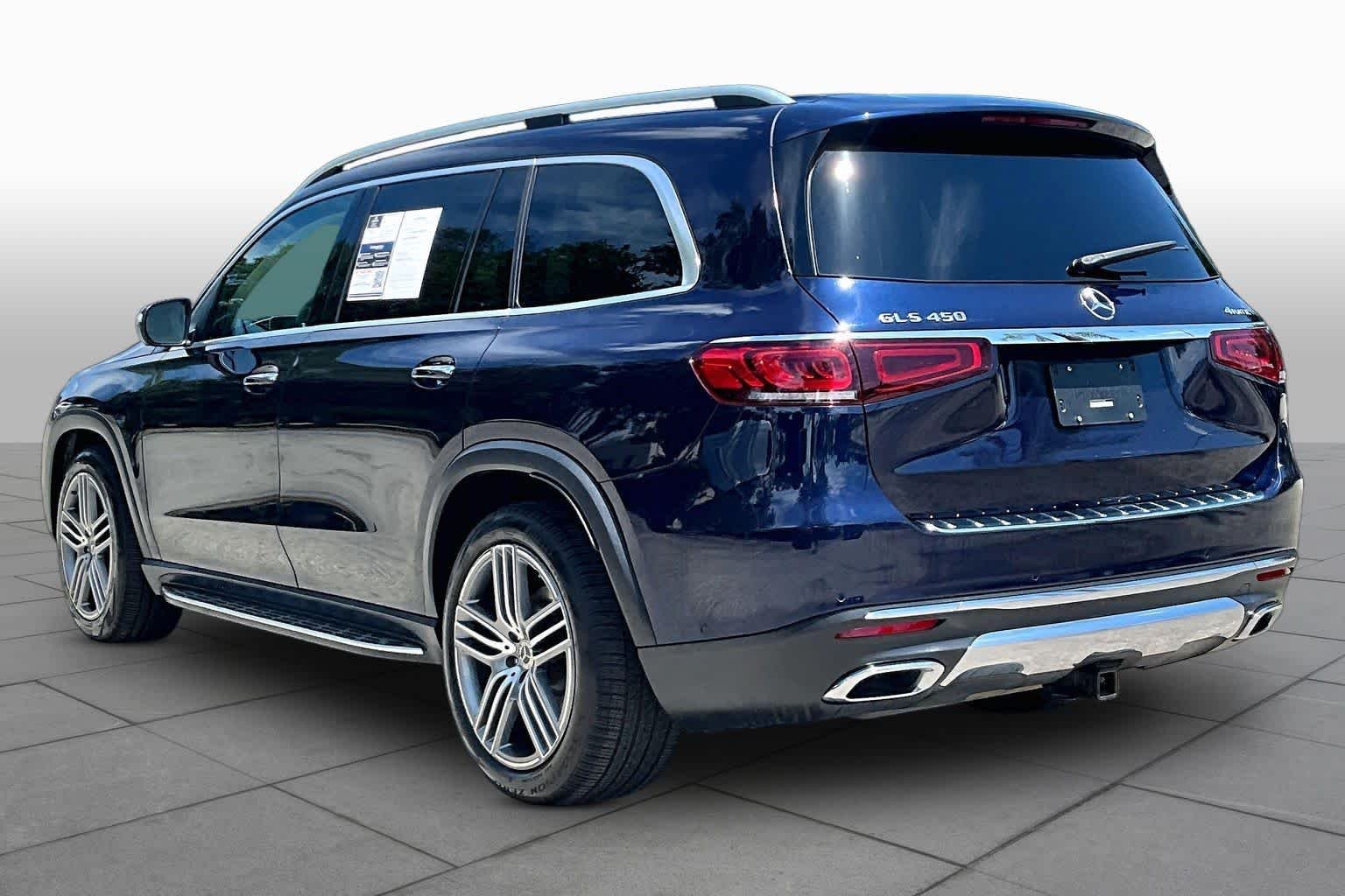 Used 2021 Lunar Blue Metallic Mercedes-Benz GLS 450 image 12