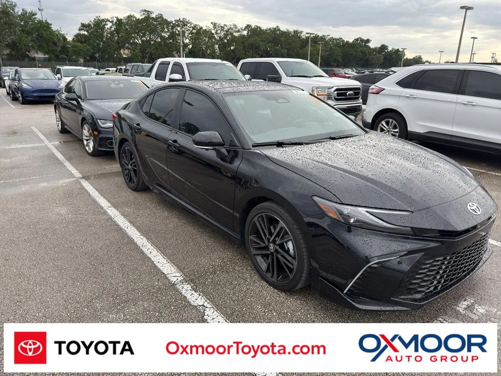 Used 2026 Midnight Black Metallic Toyota XSE image 1