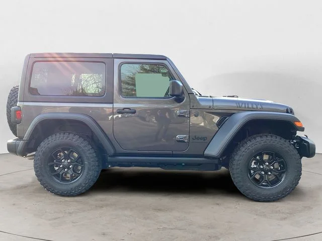 New 2026 Granite Crystal Metallic Clearcoat Jeep 2-DOOR WILLYS image 7