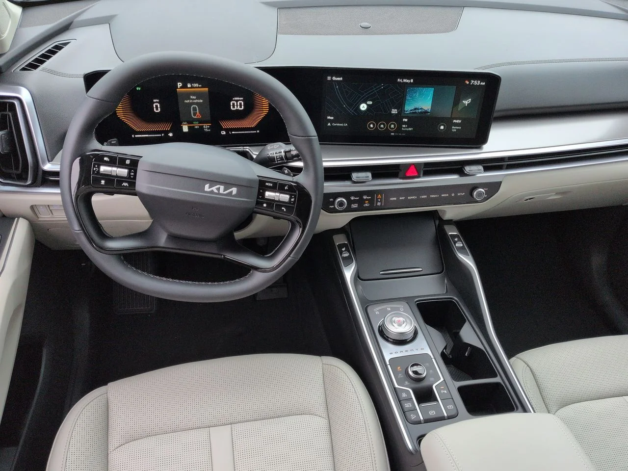 New 2026 Volcanic Sand Kia EX AWD image 21